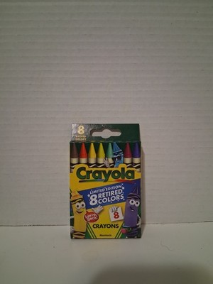 Crayola Crayons Limited Edition Retired Colors Pack Of 8