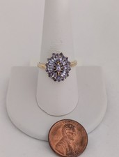 1.5 Carat Tanzanite Ring 14K Gold 4.4 Grams Retail Price 2299 Make Me An Offer 