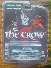 GREENLIGHT HOLLYWOOD 1:64 THE CROW 1984 PLYMOUTH GRAN FURY DIECAST POLICE CAR
