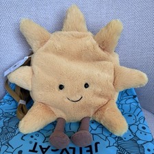 Jellycat Amuseables Sun Bag NWT Authentic With Jellycat Dust Bag