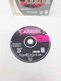 Carrier Sega Dreamcast Complete With Manual CIB Read Description