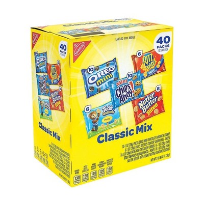 NABISCO Cookie & Cracker Classic Mix Variety Pack   40 Count