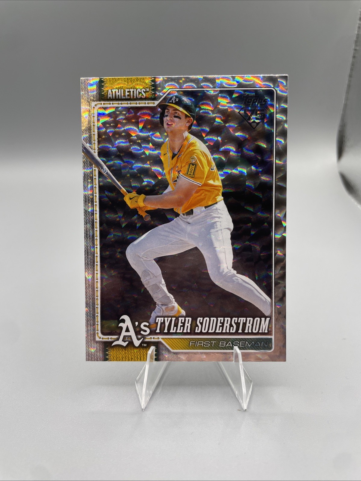 #564 Tyler Soderstrom Athletics 2026 Topps 2026 Series 2 Crackle Foil