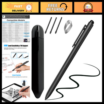 Stylus Pen for Remarkable 2, Samsung, Kindle Scribe - 4096 Pressure Levels, Eras