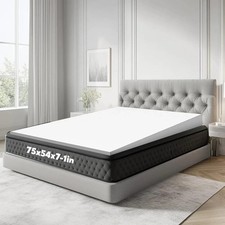 7-Inch Mattress Wedge for Acid Reflux, Snoring Relief Pain Support