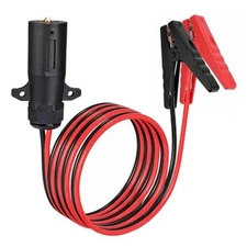 7 Way Trailer Plug to Alligator Clips Cable, 10AWG 7 Pin Power Access to 