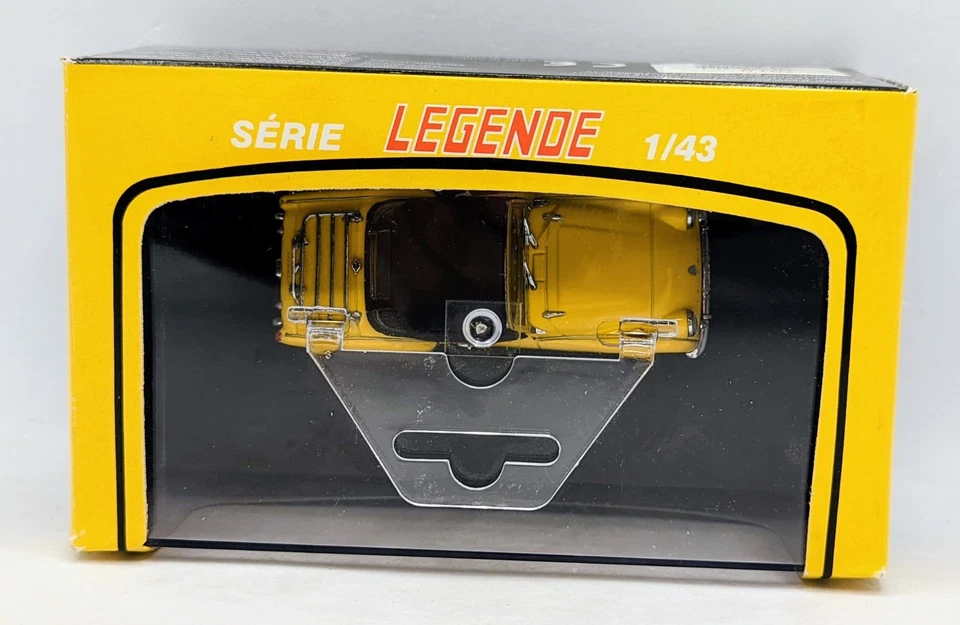 Jouef Evolution Legend Triumph TR3-A capota macia amarelo amarelo 1/43 #1010 - Imagem 2 de 4