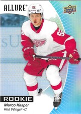 23 24 UPPER DECK ALLURE ROOKIE MARCO KASPER #109 RED WINGS