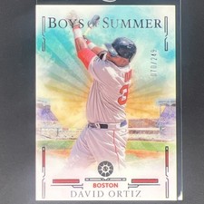 Panini Boys of Summer 2025 David Ortiz #36 Serial Numbered /249 Red Sox