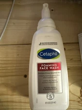 Cetaphil Foaming Face Wash Facial Cleanser for Redness Prone Skin 8 fl oz - New