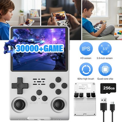 256GB 3.5Zoll R40s Retro Handheld Videospiel Konsole 30000 Spiele vorinstalliert
