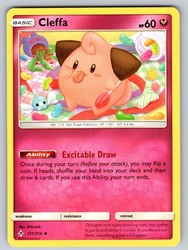 Cleffa 131/214 Unbroken Bonds Uncommon Pokémon TCG