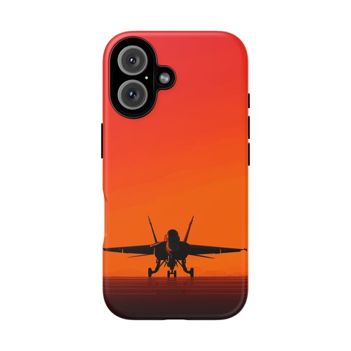Jet Fighter Orange Sunset Phone Case for iPhone, Samsung Galaxy, Pixel - 第 29/239 張圖片