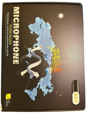 KTV The Vocal Microphone Professional Wireless Microphone System 