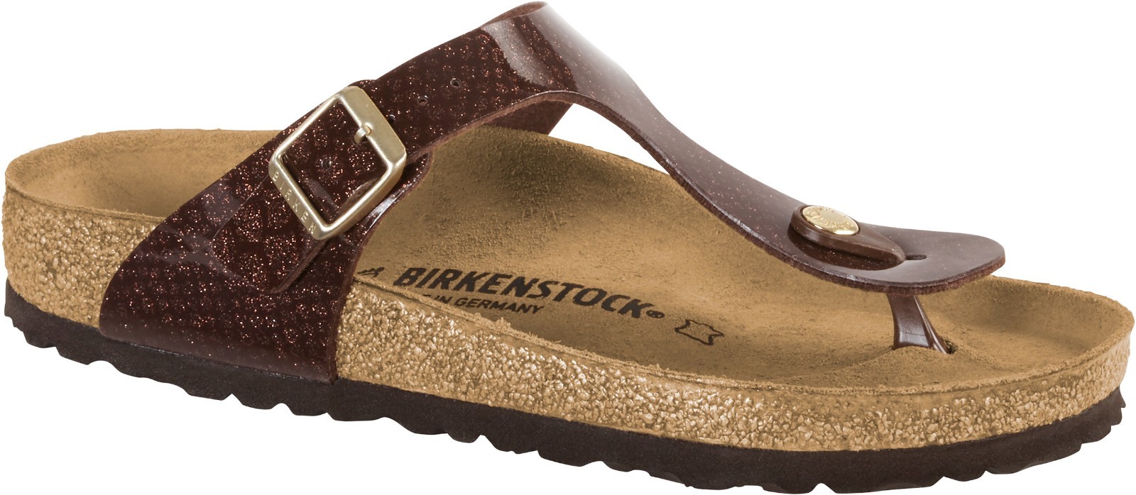 Birkenstock Birko Flor GIZEH Magic Snake Brown BNIB 1011772 | eBay