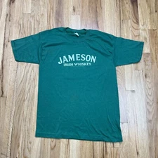 Vtg Jameson Irish Whiskey Single T Shirt Graphic Print T Shirt Sz XL Healthknit