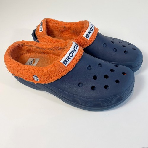 Crocs Mens Broncos NFL Mammoth Slip On 