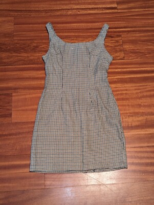 Vintage Houndstooth Dress Alyn Paige Sleeveless Pleated sz 7 Women Made In USA | eBay Vintage Houndstooth Dress Alyn Paige Sleeveless Pleated sz 7 Women Made In USA | eBay
