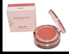 Wander Beauty Double Date Lip and Cheek Balm Honeymoon / Swipe Full Size NEW