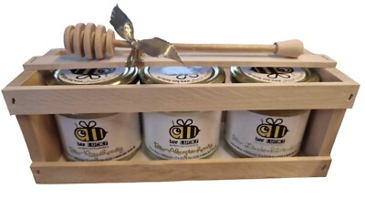 Bioland Honig 3x250g als Geschenkset Bio Honig Imkerei Weihnachten