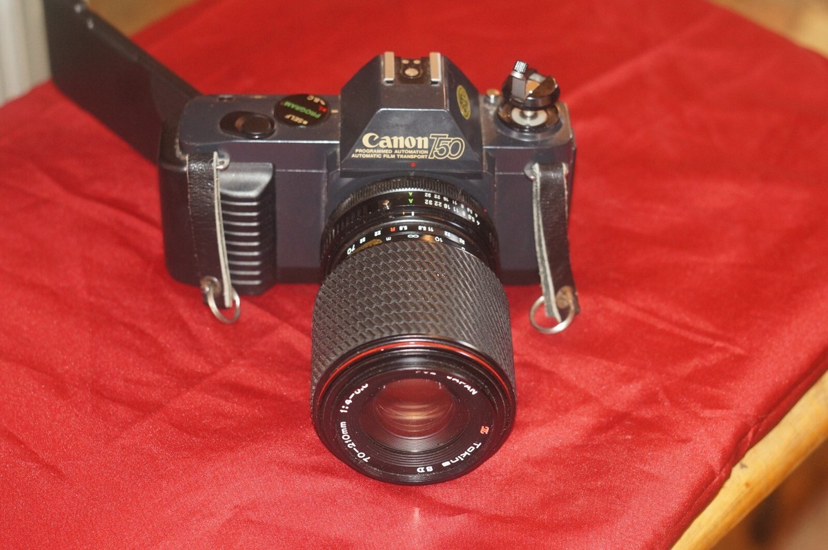 年末セール］Canon T50 フィルムカメラ Tokinaレンズ付き Canon T50
