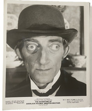 Marty Feldman Press Photo Bulging Eyes Adv Sherlock Holmes Smarter Brother 1975