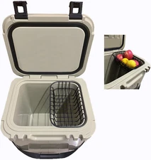 Cooler Basket Compatible with YETI Roadie 24, Dry Goods Wire Cooler Rack Storage