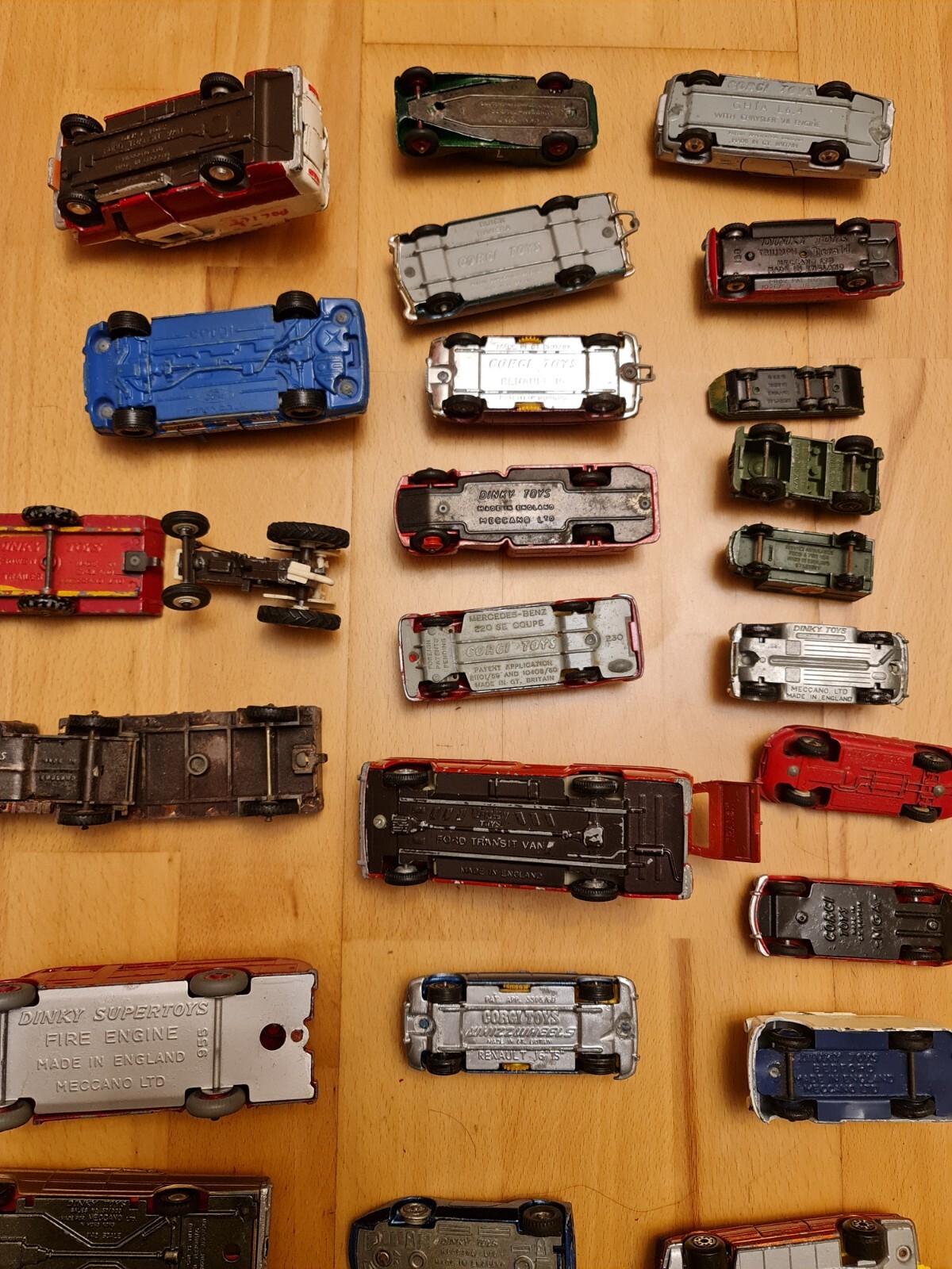 Bundle Of Vintage Dinky Matchbox Toy Cars Models Spares Parts Repairs Ford eBay