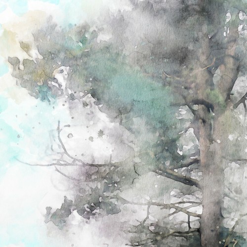Forest walk, landscape watercolour painting, original artwork print 7x5 - Picture 7 of 10