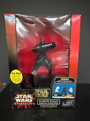 Star Wars Episode DARTH MAUL Interactive Talking Bank