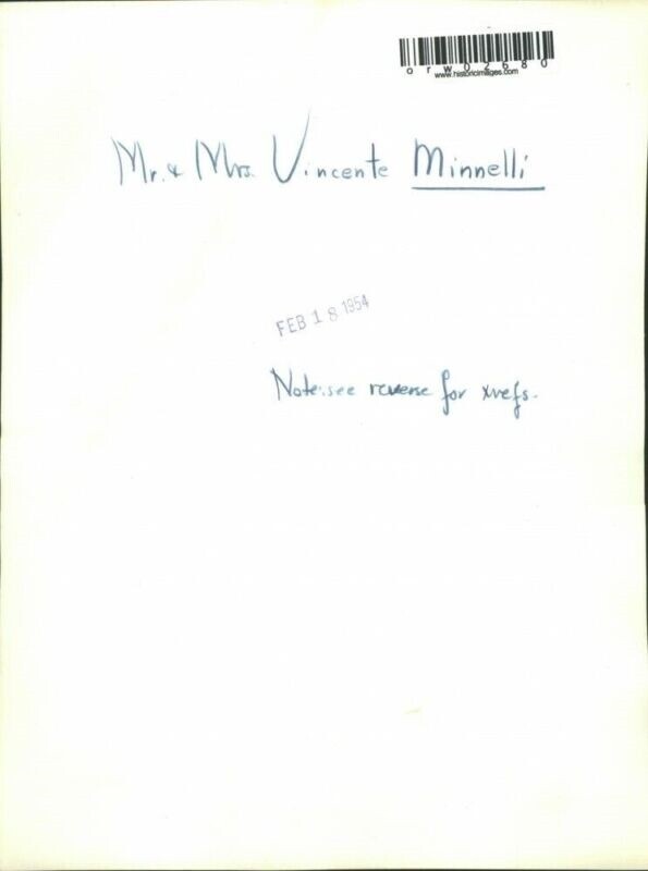 1954 Wirephoto Riverside Movie Director Vincente Minnelli Magnani 9X6 eBay