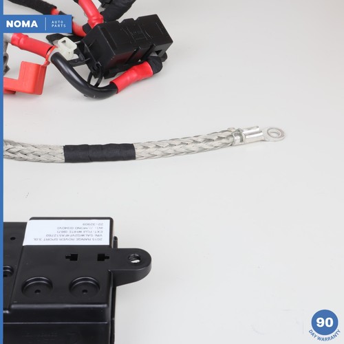 2015 Range Rover Sport L494 Battery Terminal Cable Set w/ Fusebox LR045587 OEM - Picture 6 of 17