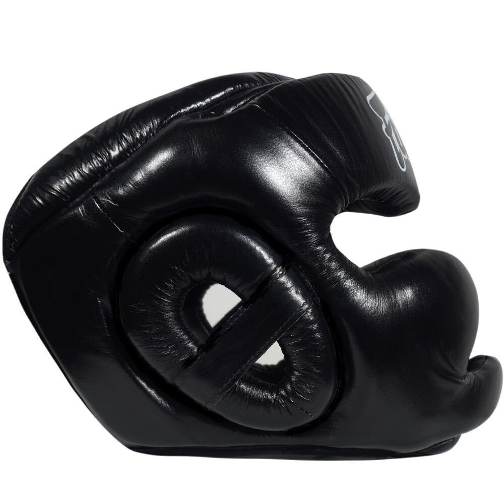 Fairtex HG13 Head Guard Headgear Muay Thai Boxing Full Cover Black