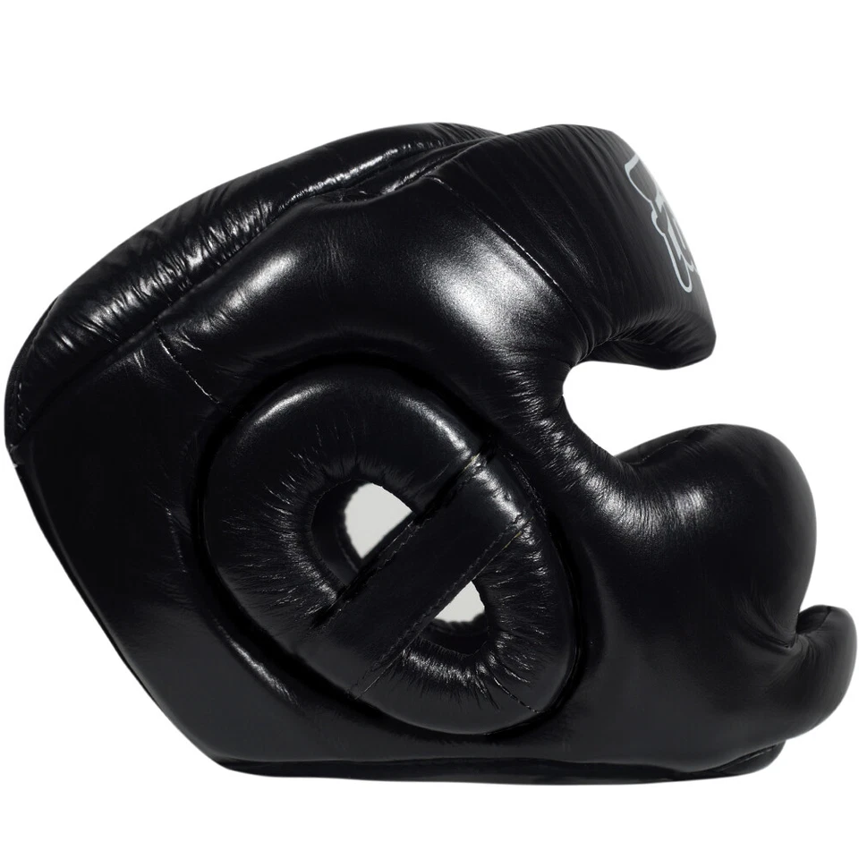 Fairtex HG13 Head Guard Headgear Muay Thai Boxing Full Cover Black Ships From US - Image 2 of 4