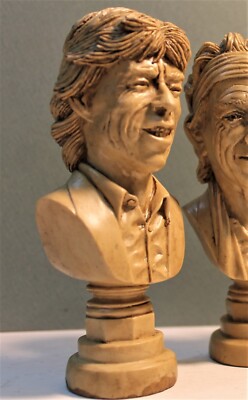 MICK JAGGER BUST ROLLING STONES MUSIC FIGURE ROCK ROLL BRITISH