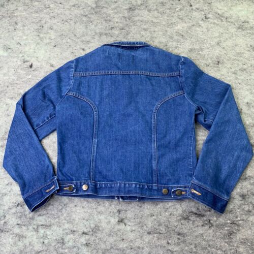 Vintage Sedgefield Womens Jacket Medium Blue Denim Trucker 70s 80s Made In USA - Picture 9 of 18