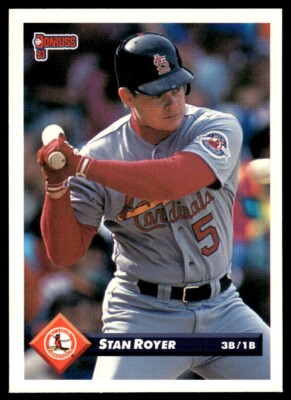 1993 Donruss #680 Stan Royer - St. Louis Cardinals