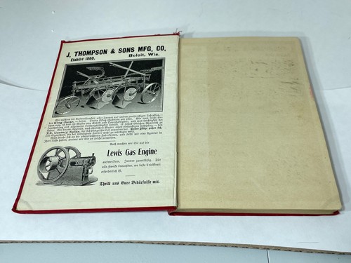 Germania Kalender 1903 1st Ed German Calendar Almanac - Picture 6 of 16