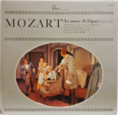 LP Vinyl Record Karl Bohm - Mozart Le Nozze di Figaro Brani Scelti