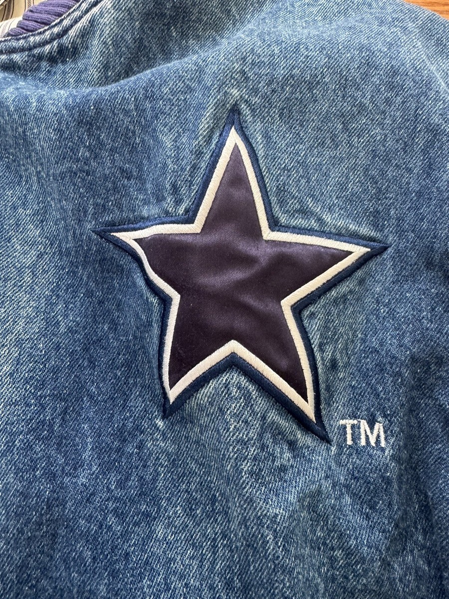 Vintage DALLAS COWBOYS NFL Fans Choice Varsity Heavy Denim Vintage DALLAS COWBOYS NFL Fans Choice Varsity Heavy Denim