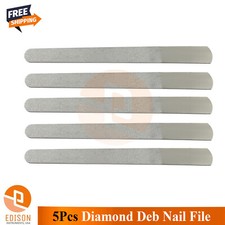 5Pcs Diamond Deb Manicure Nail File Double Sided Podiatry Chiropody Foot Dresser