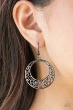 Newport Nautical Black Gunmetal Vine Like Fil...