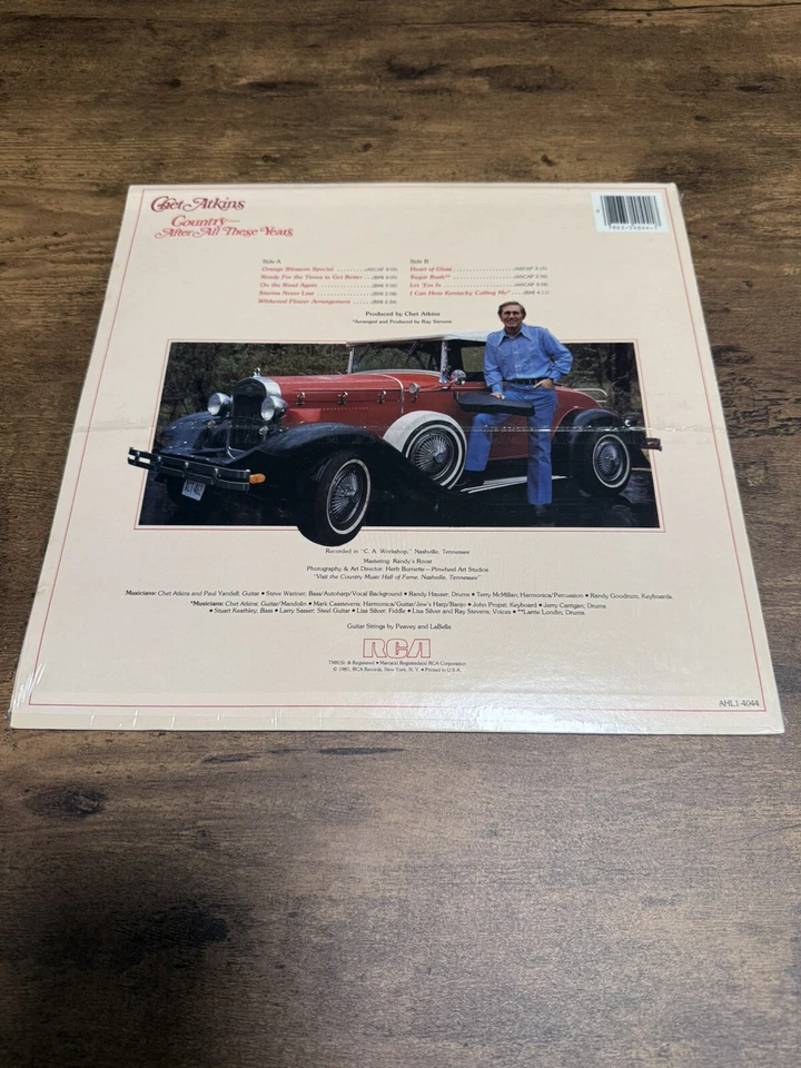 SEALED - Chet Atkins - Country - After All These Years - AHL1-4044 STEREO - Image 3 of 4