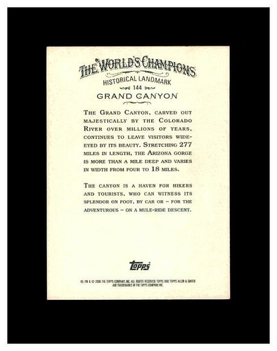 2008 ALLEN & GINTER TOPPS THE WORLDS CHAMPIONS YOU PICK SEE EVERY CARD - Picture 23 of 56