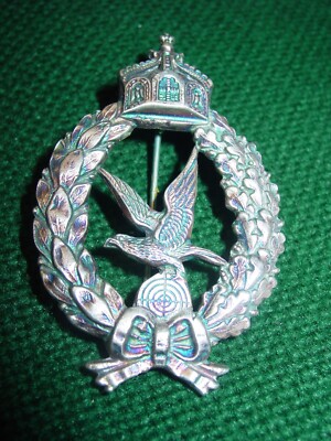 GERMAN EMPIRE WW I AVIATOR RIFLEMAN BADGE.      See Picture