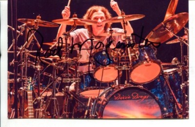 DIXIE DREGS drummer ROD MORGENSTEIN signed AUTOGRAPH