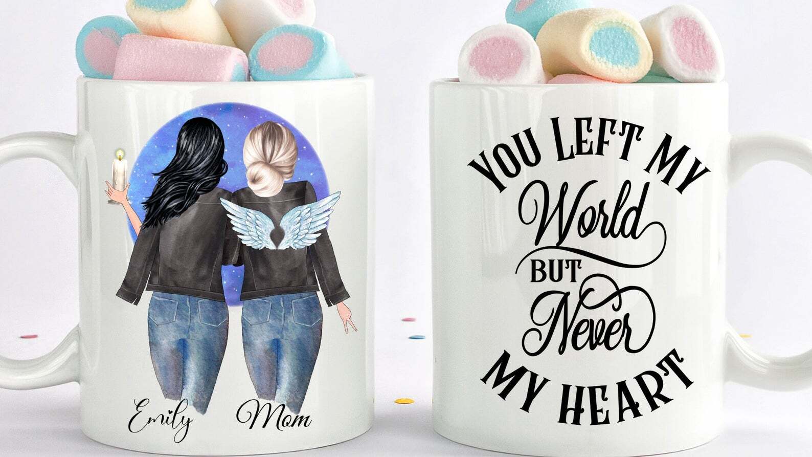 Custom Memorial Gift Sympathy Gift Memorial Mug Keepsake Sympathy Mom