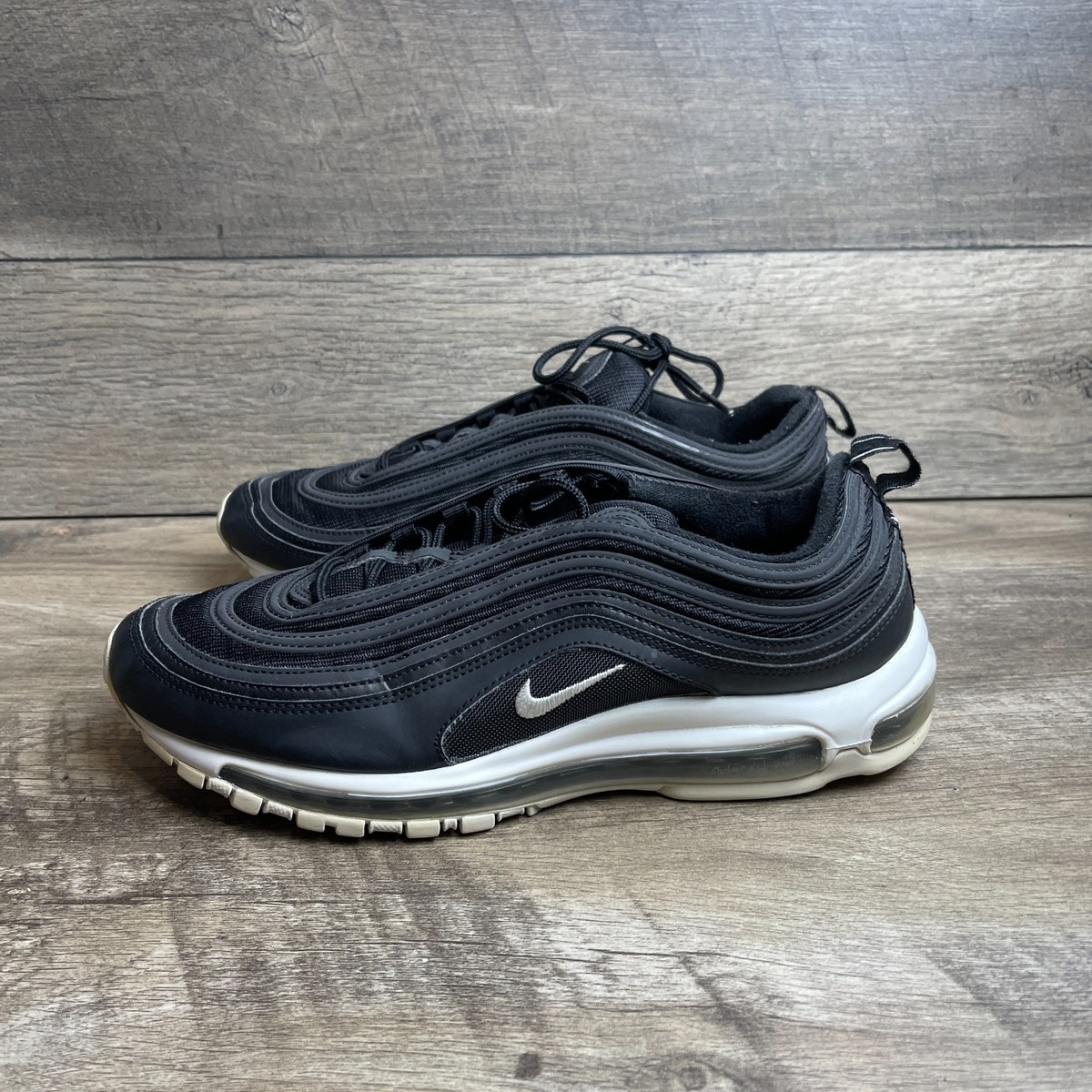 Nike Air Max 97 921826-001 Mens 12 Running Shoes Black Lace  display picture 1