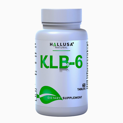 KLB-6 Apple Cider Vinegar Capsules - Fat Burner - Vitamins - Gut Health - 60 Tab