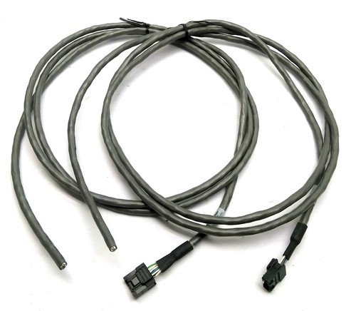 Lot of 2 US Digital CA-FC10-SH-NC 10-Pin Latching Connector to 8 Flying Leads 6'